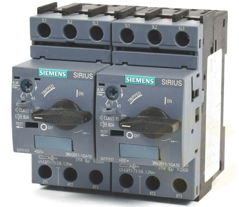 Выключатели автоматические Siemens Sirius 3RV2