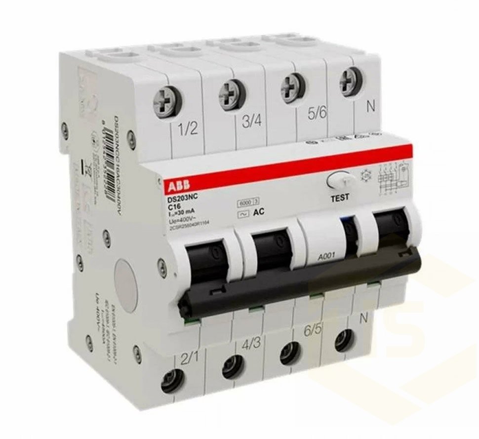 Автоматы дифференциальные ABB DS203NC
